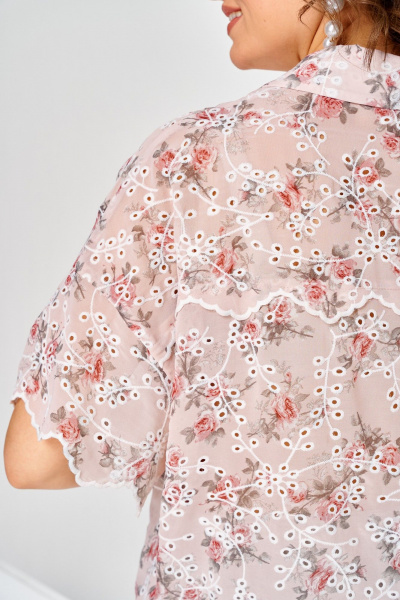 Блуза, брюки Romanovich Style 2-2928 розовый/серый - фото 10