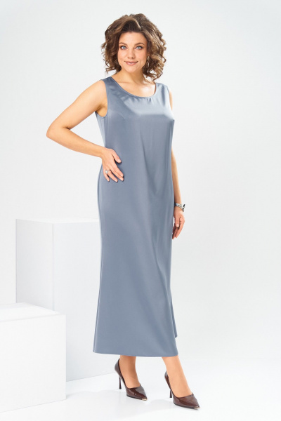 Кардиган, платье Romanovich Style 3-2789 серый - фото 9