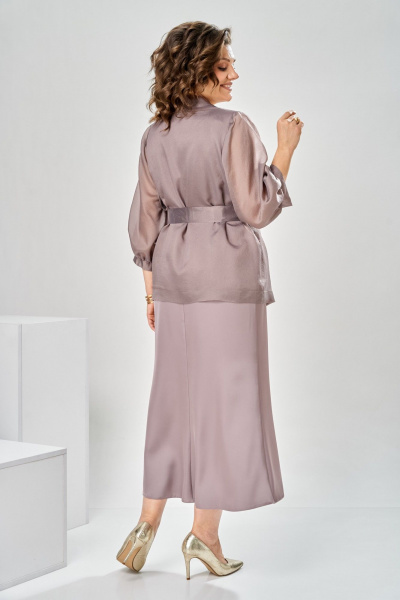 Кардиган, платье Romanovich Style 3-2789 капучино - фото 6