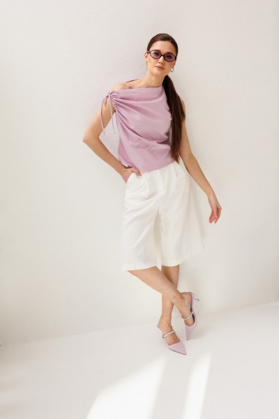 Шорты ERTANNO 1015 молочный - фото 8