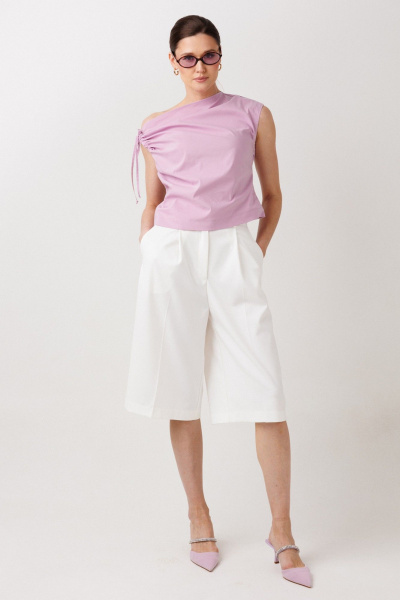 Блуза ERTANNO 1024 сиреневый - фото 7