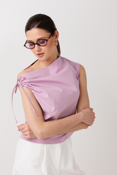 Блуза ERTANNO 1024 сиреневый - фото 3