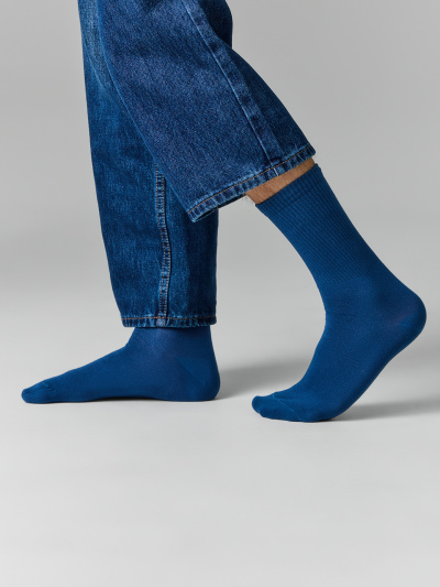 Носки Mark Formelle 107A-1663/223107A-1 джинсовый_т.синий_асфальт_рис.1663 - фото 2