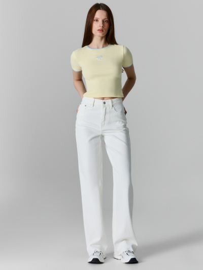 Футболка Mark Formelle 112794/26-45500Ц-1-2 лимонный_лед_682_W_вышивка - фото 1