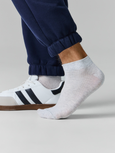 Носки Mark Formelle 131A-1587/253131A-1 св.сер.мел_белый_черный_рис.1587 - фото 4