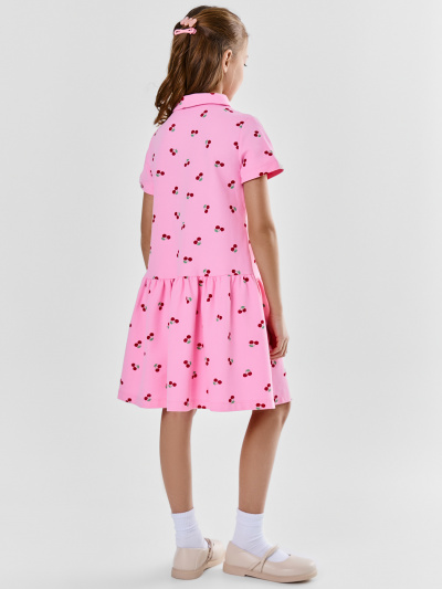 Платье Mark Formelle 157981/25-39636П-11 вишенки_на_розовом - фото 2