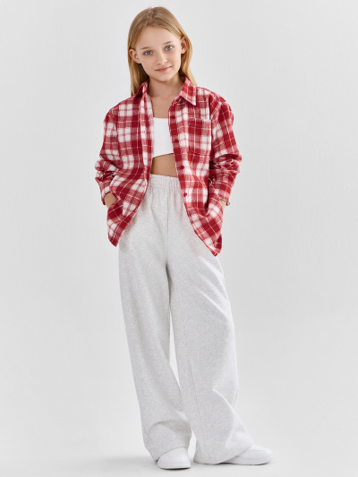 Брюки Mark Formelle 187810/25Е-42073Ц-7 серый_меланж_4306_А - фото 1