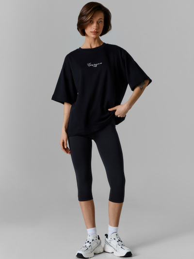 Футболка Mark Formelle 302969/25-40682П-2 черный_печать_1_сл_на_пол - фото 1