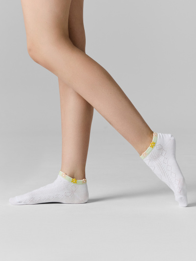 Носки Mark Formelle 306A-3153/253306A белый_мохито_рис.3153 - фото 2