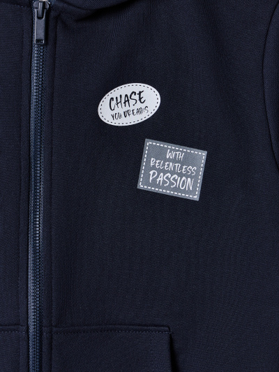 Брюки, толстовка Mark Formelle 393314/25-39933П-7 неви_печать1_2_сл_на_пол_2_сл_на_пол - фото 3