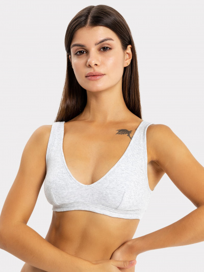 Топ Mark Formelle 512472/25-42894ПК-1 серый_меланж_4306_А_1_декор - фото 1