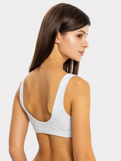 Топ Mark Formelle 512472/25-42894ПК-1 серый_меланж_4306_А_1_декор - фото 2