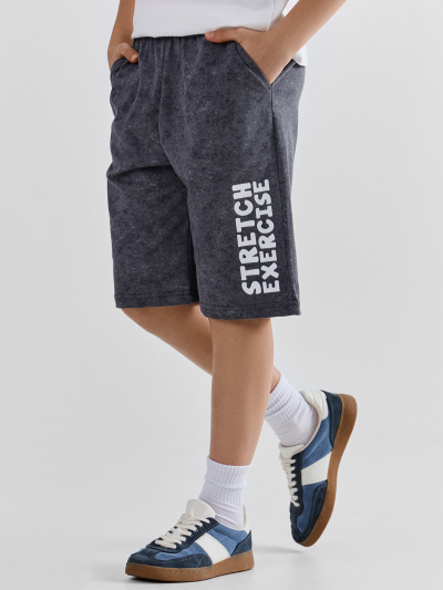Шорты Mark Formelle 533701/25-44021ПП-0 потертости_на_графите_3_сл_на_ЛВ_пер_дет - фото 1