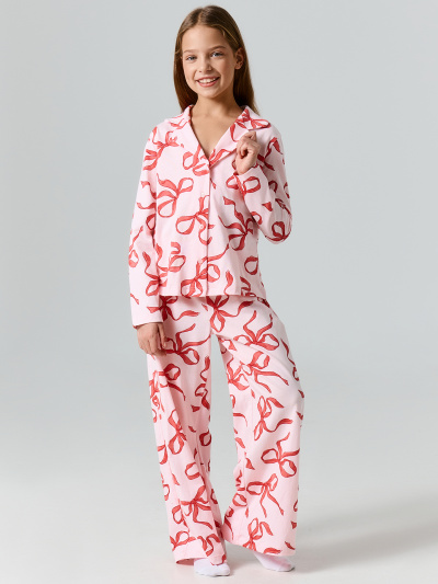 Брюки, рубашка Mark Formelle 567754/25-35609ПП-0 бантики_на_розовом - фото 1