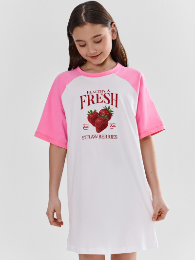 Сорочка Mark Formelle 577730/25-40475ПП-0 белый_печать2_3_сл_на_пол - фото 1