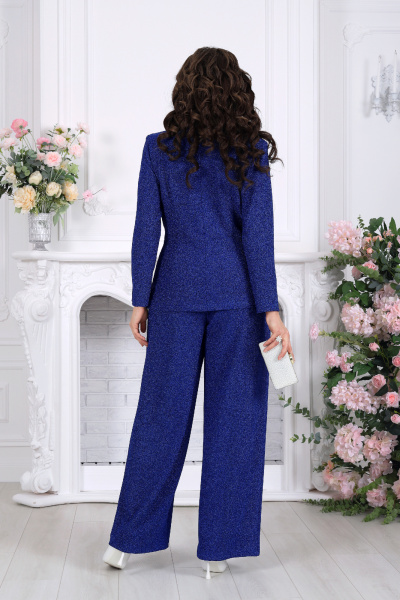 Блуза, брюки Ninele 6107 василек - фото 9