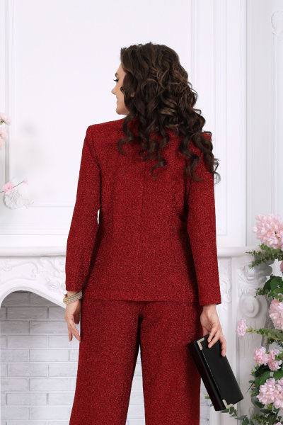 Блуза, брюки Ninele 6107 красный - фото 8