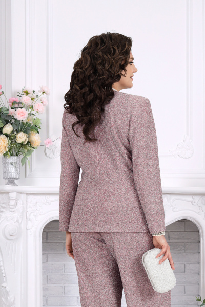 Блуза, брюки Ninele 6107 пудра - фото 9