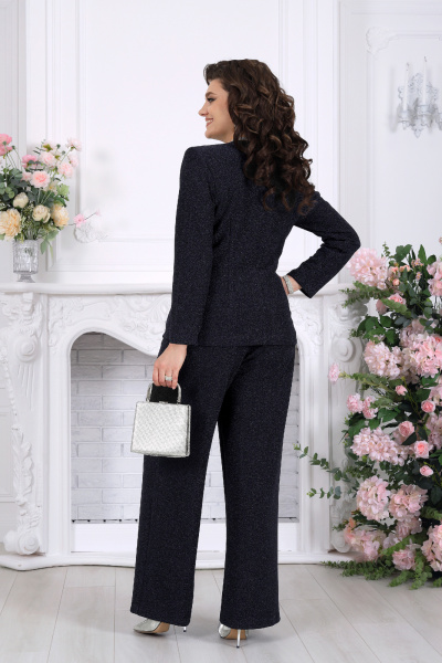 Блуза, брюки Ninele 6107 синий - фото 8