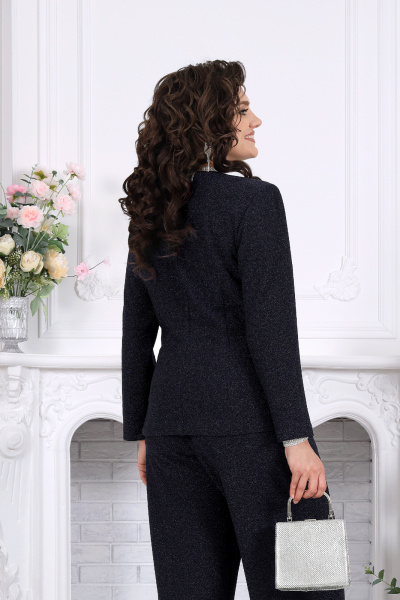 Блуза, брюки Ninele 6107 синий - фото 9