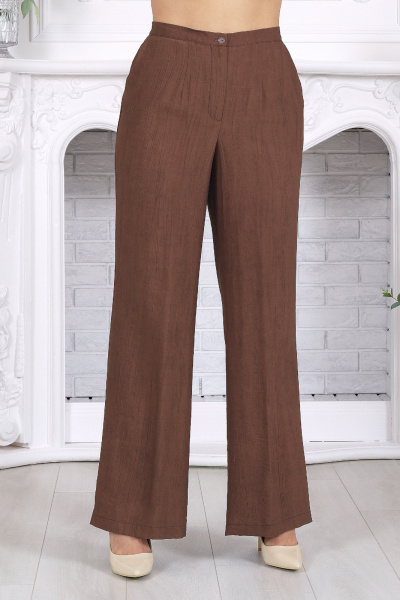 Блуза, брюки Ninele 6108 коричневый - фото 11