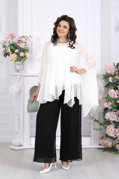 Блуза, брюки, туника Ninele 6110 черный - фото 5