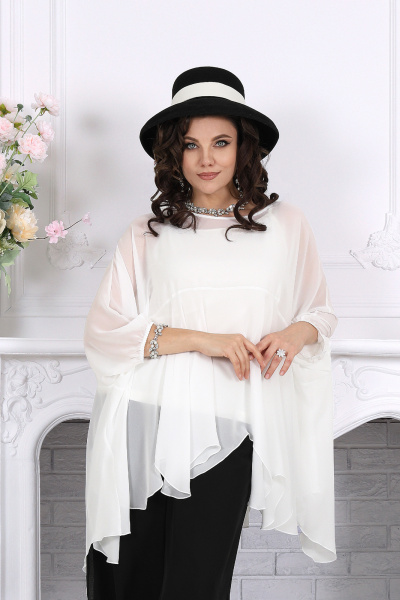 Блуза, брюки, туника Ninele 6110 черный - фото 6