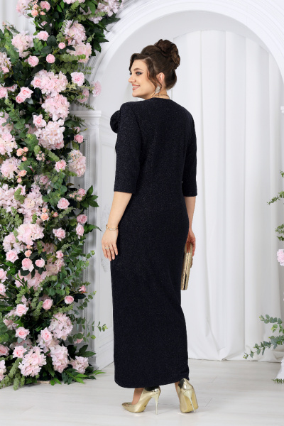 Платье Ninele 7500 синий - фото 7