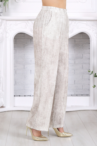 Блуза, брюки Ninele 7520 светло-бежевый - фото 11