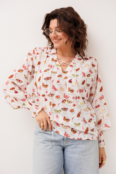 Блуза Anelli 1848 батерфляй - фото 6