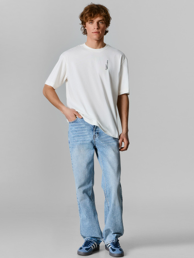 Футболка Mark Formelle 111858/25-5604П-0 св.молочный_печать3_1_сл_на_пол_2_сл_на_спинке - фото 3