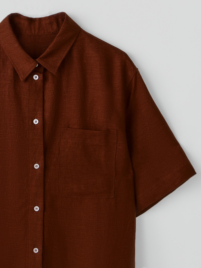 Рубашка Mark Formelle 112855-1/1/25-40866Ц-9 корица - фото 3