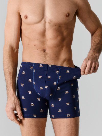 Трусы Mark Formelle 411143/25-5269П-5 бульдоги_на_т.синем - фото 2
