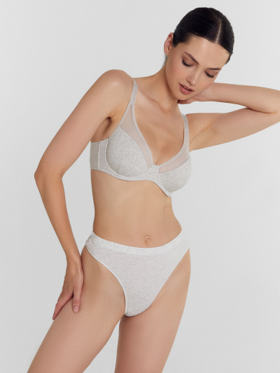 Бюстгальтер Mark Formelle 512537/25-35421Б-16 серый_меланж_4306_А - фото 1