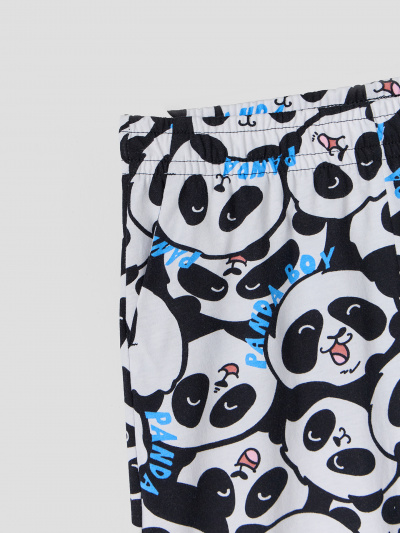 Футболка, шорты Mark Formelle 563327/25-40736ПП-0 белый_большие_панды_3_сл_на_пол_3_сл_на_спинке - фото 3