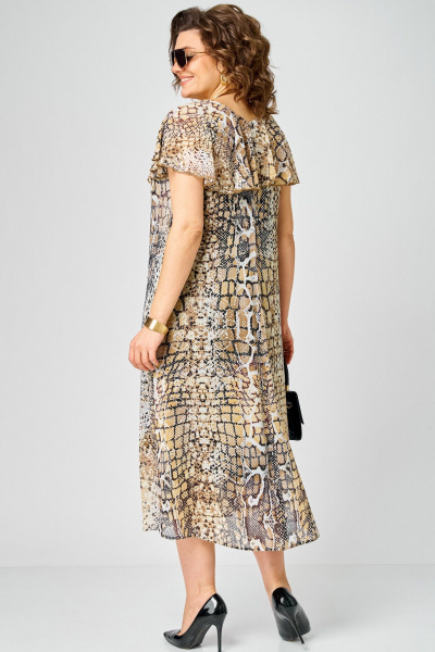 Платье EVA GRANT 7234 принт_питон - фото 7