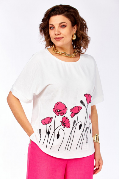 Блуза, брюки Grace for you 268 фуксия - фото 4