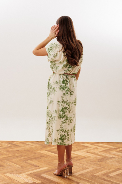 Платье Verita 2446.1 зеленый - фото 8