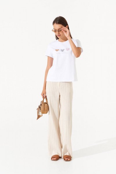 Джемпер Romgil РП0129-ХЛ4 белый - фото 5