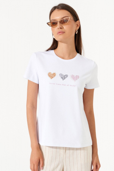 Джемпер Romgil РП0129-ХЛ4 белый - фото 1