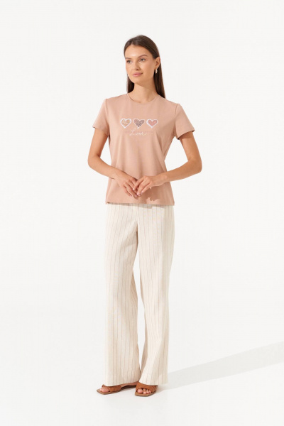 Джемпер Romgil РП0129-ХЛ4 капучино - фото 4