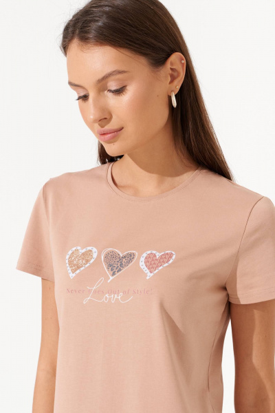 Джемпер Romgil РП0129-ХЛ4 капучино - фото 3