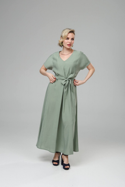 Платье Romgil РТ0144-ВИ4 полынь - фото 5