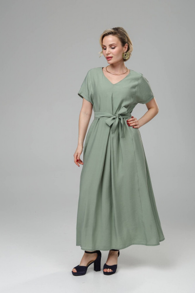 Платье Romgil РТ0144-ВИ4 полынь - фото 1