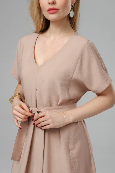 Платье Romgil РТ0144-ВИ4 светло-бежевый - фото 3