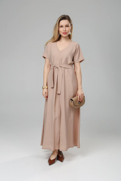 Платье Romgil РТ0144-ВИ4 светло-бежевый - фото 1