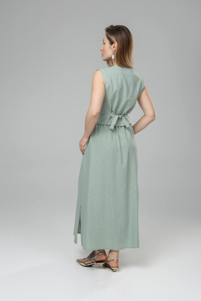 Блуза, юбка Romgil РТ0146-ЛВ4 светлая полынь - фото 2