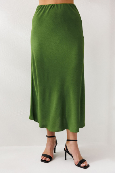 Блуза, юбка Mubliz 333 олива - фото 6