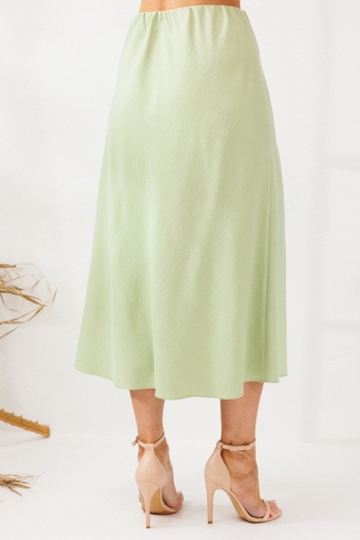 Блуза, юбка Mubliz 333 фисташка - фото 12