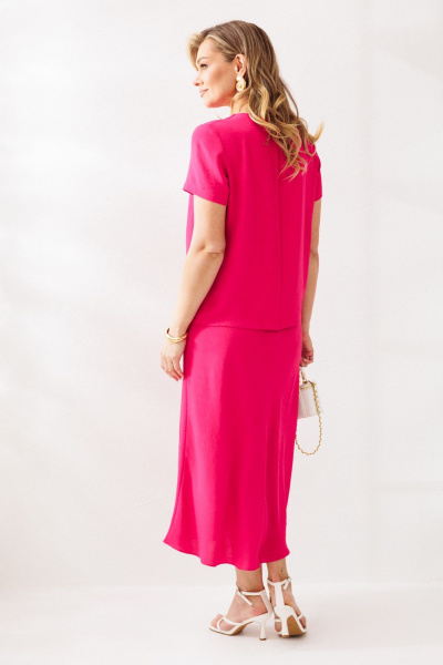 Блуза, юбка Mubliz 333 фуксия - фото 6